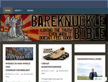 Tablet Screenshot of bareknuckle.org
